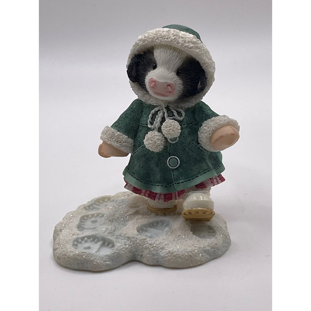 Marys Moo Moos Theres Snow Heart Like Yours Cow Figurine 2000 Enesco 548928